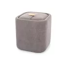 Napozó puff, 37X37, szürke