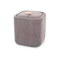 Napozó puff, 37X37, szürke