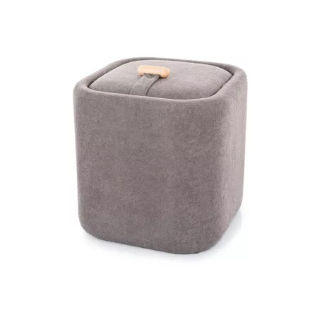 Napozó puff, 37X37, szürke