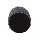 Tiara bársony puff, szürke