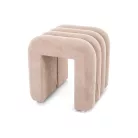 Tica puff, 38 évesX40, sötét bézs