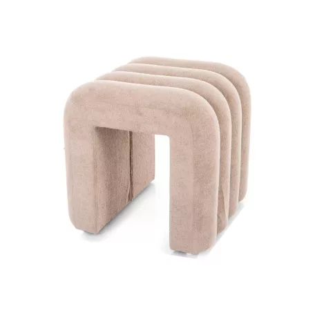 Tica puff, 38 évesX40, sötét bézs