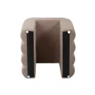 Tica puff, 38 évesX40, sötét bézs