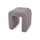 Tica puff, 38 évesX40, szürke