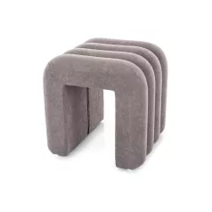 Tica puff, 38 évesX40, szürke