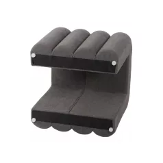 Tica puff, 38 évesX40, szürke