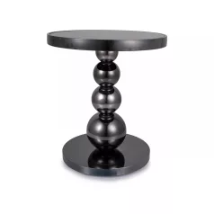 Rima dohányzóasztal, fekete fényes, fekete