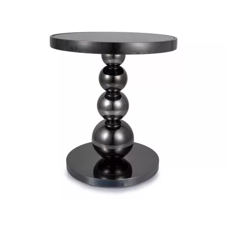 Rima dohányzóasztal, fekete fényes, fekete