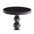 Rima dohányzóasztal, fekete fényes, fekete