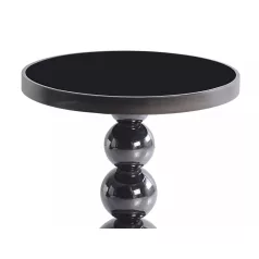 Rima dohányzóasztal, fekete fényes, fekete