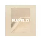 Alure bársony szék, aranysárga, világos bézs