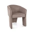 Nelly Brego fotel, fekete, bézs