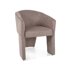 Nelly Brego fotel, fekete, bézs