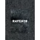 Borgo Raven szék, matt fekete, sötét szürke