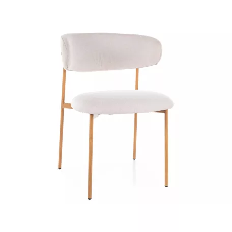 Elton D Brego szék, tölgy, világos bézs