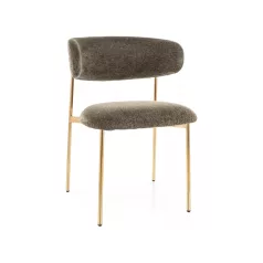 Elton Raven szék, aranysárga, olíva