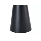 Angel 120 asztal, matt fekete, tölgy