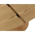 Angyal II asztal, tölgy, tölgy