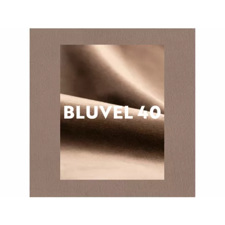 Servio bársony szék, matt fekete, sötét bézs