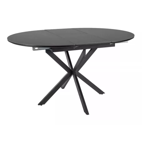 Gaston Ceramic 100 asztal, matt fekete, matt fekete