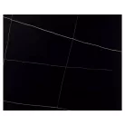 Rion 130 asztal, 130X70, matt fekete, matt fekete