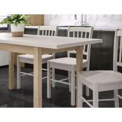 Adam 125 asztal, 90X65, Cremona Torro tölgy, kasmír