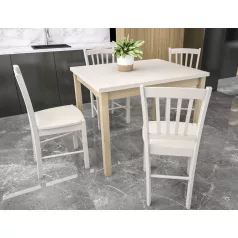 Adam 80 asztal, 80X80, Cremona Torro tölgy, kasmír