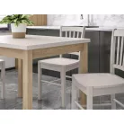 Adam 90 asztal, 90X65, Cremona Torro tölgy, kasmír