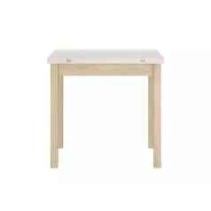 Flip 80 asztal, 80X80, cremonai tölgyfa, kasmír