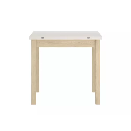 Flip 80 asztal, 80X80, cremonai tölgyfa, kasmír