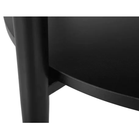 Ella A dohányzóasztal, fekete, fehér, márványhatású