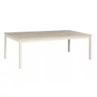 Frost L1 dohányzóasztal, 120X60, piszkosfehér, törtfehér + alpesi tölgy