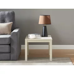   Frost L4 dohányzóasztal, 50X50, piszkosfehér, piszkosfehér