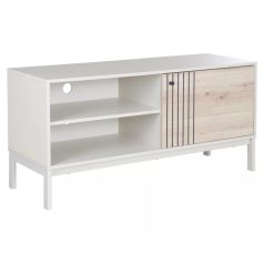   Frost RTV2 TV-szekrény, 120X40, piszkosfehér, törtfehér + alpesi tölgy