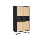 Mago R1 polc, 100X40, fekete, tölgy + matt kökény