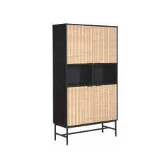 Mago R1 polc, 100X40, fekete, tölgy + matt kökény