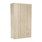 szekrény, 3 - ajtós, tölgy sonoma, GWEN 70427