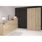 komód, tölgy sonoma, GARBO 3