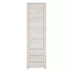 Szekrény typ 10, fehér craft, ANGEL