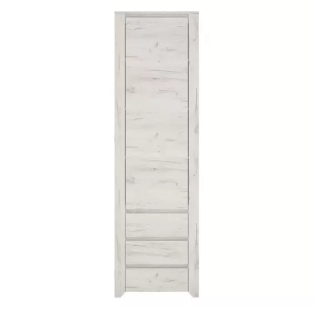 Szekrény typ 10, fehér craft, ANGEL