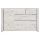 komód typ 41, fehér craft, ANGEL