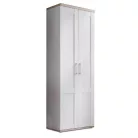 Szekrény, fehér/san remo, PROVENSAL