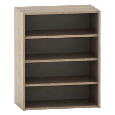   Alacsony polcosszekrény, tölgy sonoma, TEMPO ASISTENT NEW 013