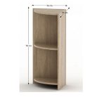 Mellékes sarokszekrény, tölgy sonoma, TEMPO ASISTENT NEW 014