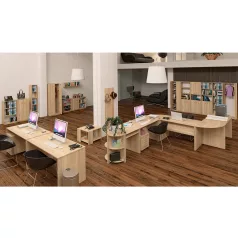 Fiókos elem, tölgy sonoma, TEMPO ASISTENT NEW 016