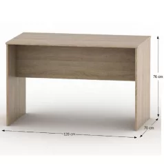 Tárgyalóasztal, tölgy sonoma, TEMPO ASISTENT NEW 021 ZA