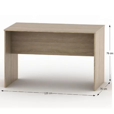 Tárgyalóasztal, tölgy sonoma, TEMPO ASISTENT NEW 021 ZA