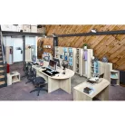 Tárgylóasztal ívvel 150, tölgy sonoma, TEMPO ASISTENT NEW 022