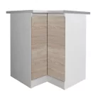 Alsó sarokszekrény, tölgy sonoma, LINE