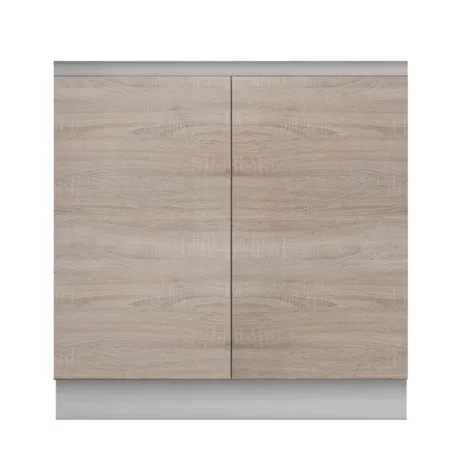 Kétajtós alsószekrény, tölgy sonoma, LINE